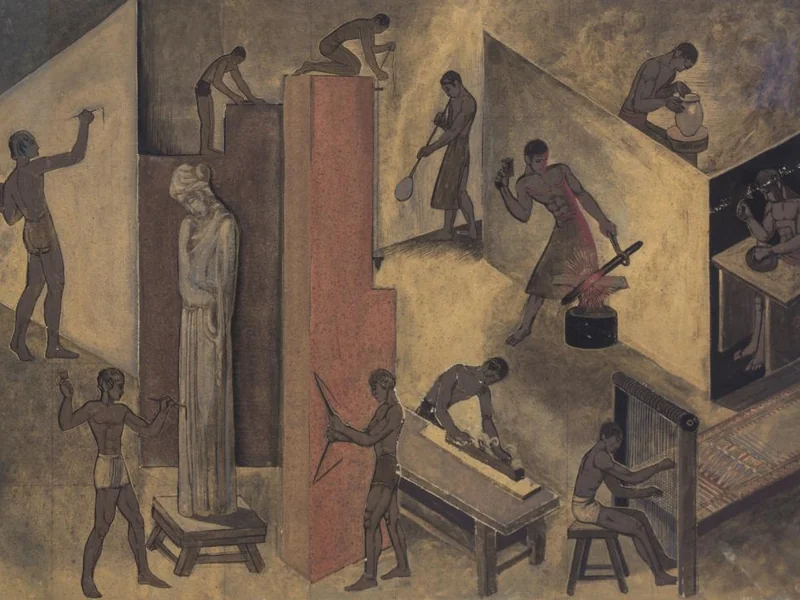 1877-Jean Dunand - Arti applicate, circa 1935